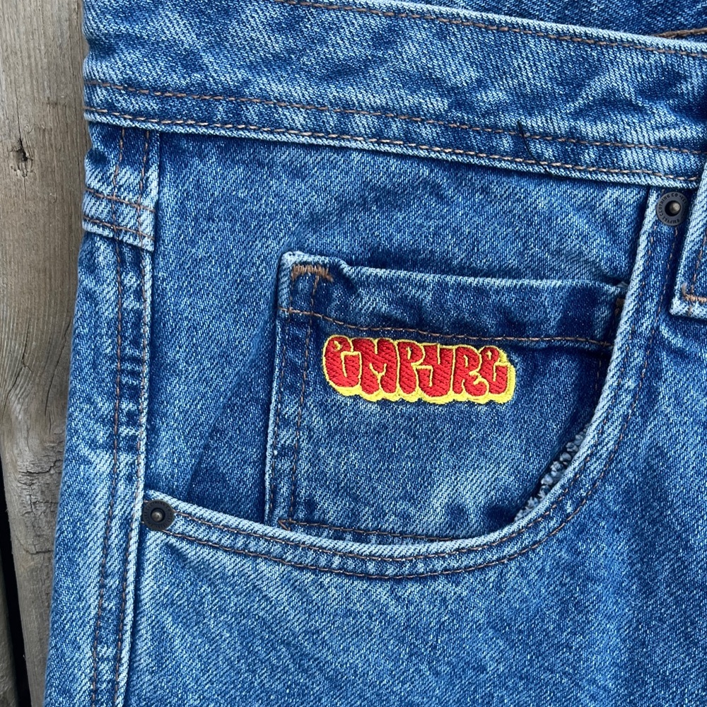 Empyre Relax Fit Baggy Jeans Size 32 Y2K Vibes - Picture 7 of 13